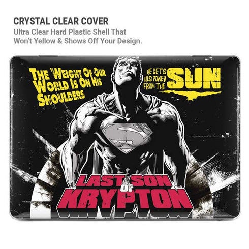 DC Comics Superman Last Son of Krypton MacBook Pro 16in (2021-25) Case plus Skin