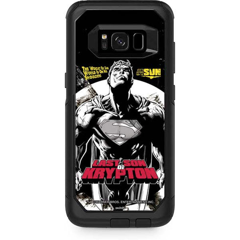 DC Comics Superman Last Son of Krypton Otterbox Commuter Galaxy Skin