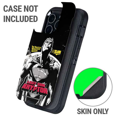 DC Comics Superman Last Son of Krypton Otterbox Defender iPhone Skin