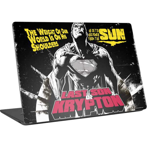 DC Comics Superman Last Son of Krypton Surface Laptop 4 15in Skin