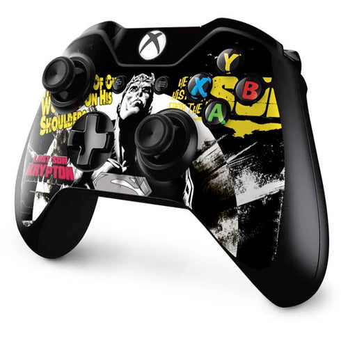 DC Comics Superman Last Son of Krypton Xbox One Controller Skin