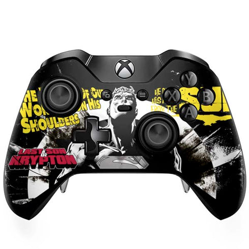 DC Comics Superman Last Son of Krypton Xbox One Elite Controller Skin