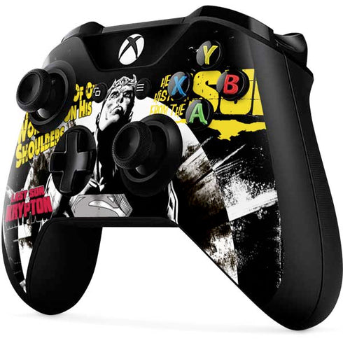 DC Comics Superman Last Son of Krypton Xbox One X Controller Skin