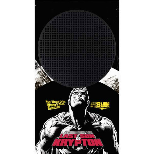 DC Comics Superman Last Son of Krypton Xbox Series S Skins