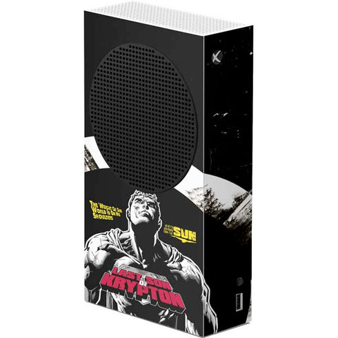 DC Comics Superman Last Son of Krypton Xbox Series S Console Skin