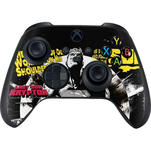 DC Comics Superman Last Son of Krypton Xbox Series X Controller Skin