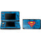 DC Comics Superman Logo Background Pattern 3DS (2011) Skin