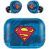 DC Comics Superman Logo Background Pattern Amazon Echo Buds Skin