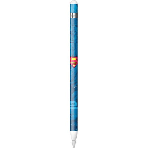 DC Comics Superman Logo Background Pattern Apple Pencil (1st Gen, 2017) Skin
