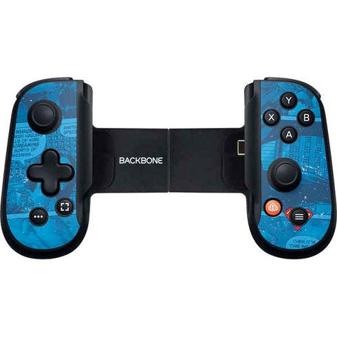 DC Comics Superman Logo Background Pattern Backbone One for iPhone Game Controller Skin