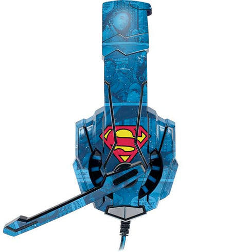 DC Comics Superman Logo Background Pattern BENGOO G9000 Skin