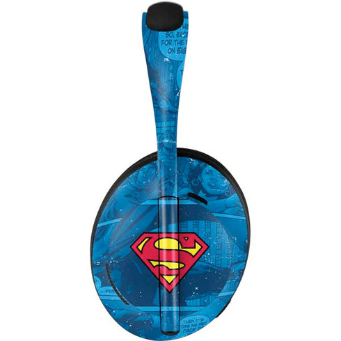 DC Comics Superman Logo Background Pattern Bose Noise Cancelling Headphones 700 Skin