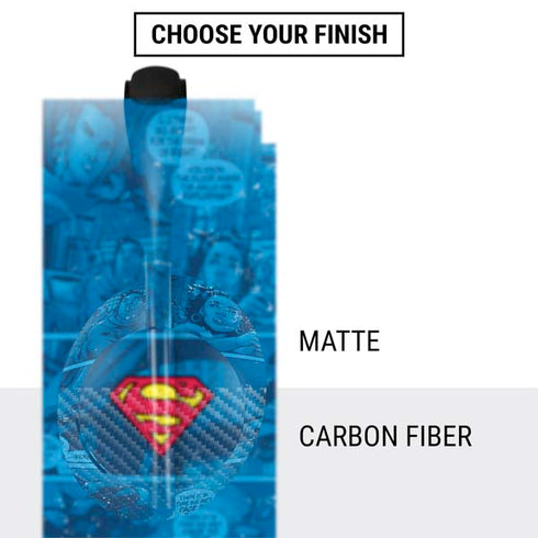 DC Comics Superman Logo Background Pattern Bose Noise Cancelling Headphones 700 Skin