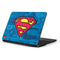 DC Comics Superman Logo Background Pattern Samsung Chromebook Skin