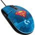 DC Comics Superman Logo Background Pattern G203 Prodigy RGB Wired Gaming Mouse Skin