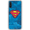 DC Comics Superman Logo Background Pattern Galaxy A10e Clear Case
