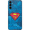DC Comics Superman Logo Background Pattern Galaxy A14 5G Skin