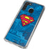 DC Comics Superman Logo Background Pattern Galaxy A21 Clear Case