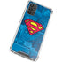 DC Comics Superman Logo Background Pattern Galaxy A32 5G Clear Case