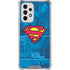 DC Comics Superman Logo Background Pattern Galaxy A33 5G Clear Case