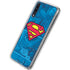 DC Comics Superman Logo Background Pattern Galaxy A50 Clear Case