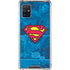 DC Comics Superman Logo Background Pattern Galaxy A51 5G Clear Case