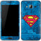 DC Comics Superman Logo Background Pattern Galaxy J3 Skin