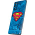 DC Comics Superman Logo Background Pattern Galaxy S20 Fan Edition Skin