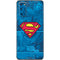 DC Comics Superman Logo Background Pattern Galaxy S20 Skin