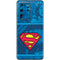 DC Comics Superman Logo Background Pattern Galaxy S20 Ultra 5G Skin