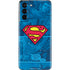DC Comics Superman Logo Background Pattern Galaxy S21 5G Skin