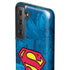DC Comics Superman Logo Background Pattern Galaxy S21 FE Pro Case