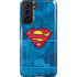 DC Comics Superman Logo Background Pattern Galaxy S21 Plus 5G Pro Case