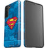 DC Comics Superman Logo Background Pattern Galaxy S21 Plus 5G Pro Case