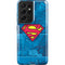 DC Comics Superman Logo Background Pattern Galaxy S21 Ultra 5G Pro Case