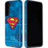 DC Comics Superman Logo Background Pattern Galaxy S22 Plus Pro Case