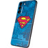 DC Comics Superman Logo Background Pattern Galaxy S22 Plus Skin