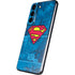 DC Comics Superman Logo Background Pattern Galaxy S22 Skin