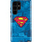 DC Comics Superman Logo Background Pattern Galaxy S22 Ultra Pro Case
