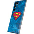 DC Comics Superman Logo Background Pattern Galaxy S22 Ultra Skin
