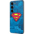 DC Comics Superman Logo Background Pattern Galaxy S23 Skin
