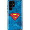 DC Comics Superman Logo Background Pattern Galaxy S24 Ultra Impact Case