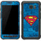 DC Comics Superman Logo Background Pattern Galaxy S7 Active Skin