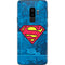 DC Comics Superman Logo Background Pattern Galaxy S9 Plus Skin