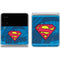 DC Comics Superman Logo Background Pattern Galaxy Z Flip4 5G Skin