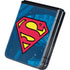 DC Comics Superman Logo Background Pattern Galaxy Z Flip5 5G Skin
