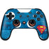 DC Comics Superman Logo Background Pattern Google Stadia Controller Skin