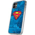 DC Comics Superman Logo Background Pattern iPhone 11 Clear Case