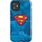 DC Comics Superman Logo Background Pattern iPhone 11 Impact Case