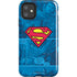 DC Comics Superman Logo Background Pattern iPhone 11 Impact Case